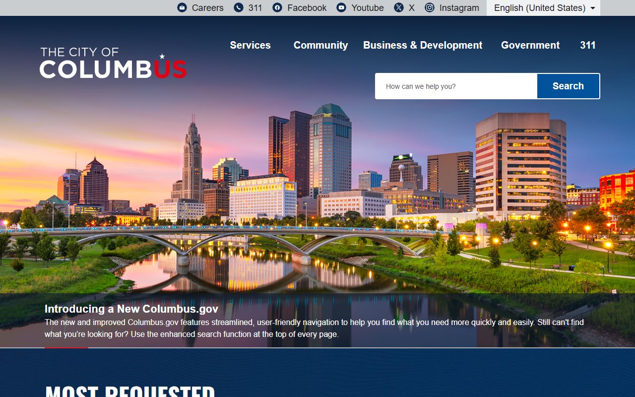Columbus unclaimed money city portal
