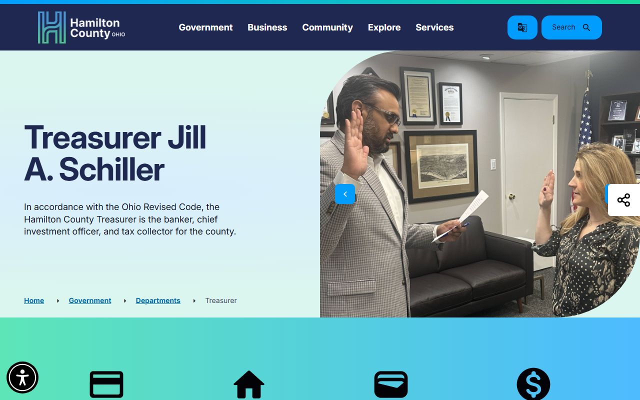 Hamilton County Treasurer unclaimed funds listing